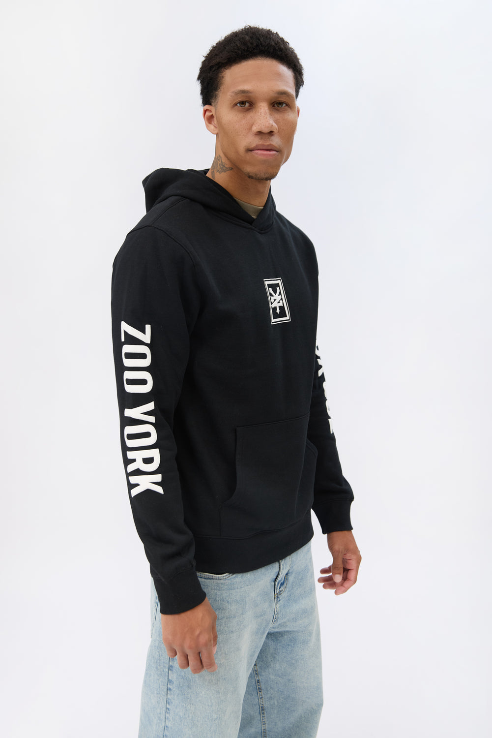 Zoo York Mens Classic Logo Hoodie Zoo York Mens Classic Logo Hoodie