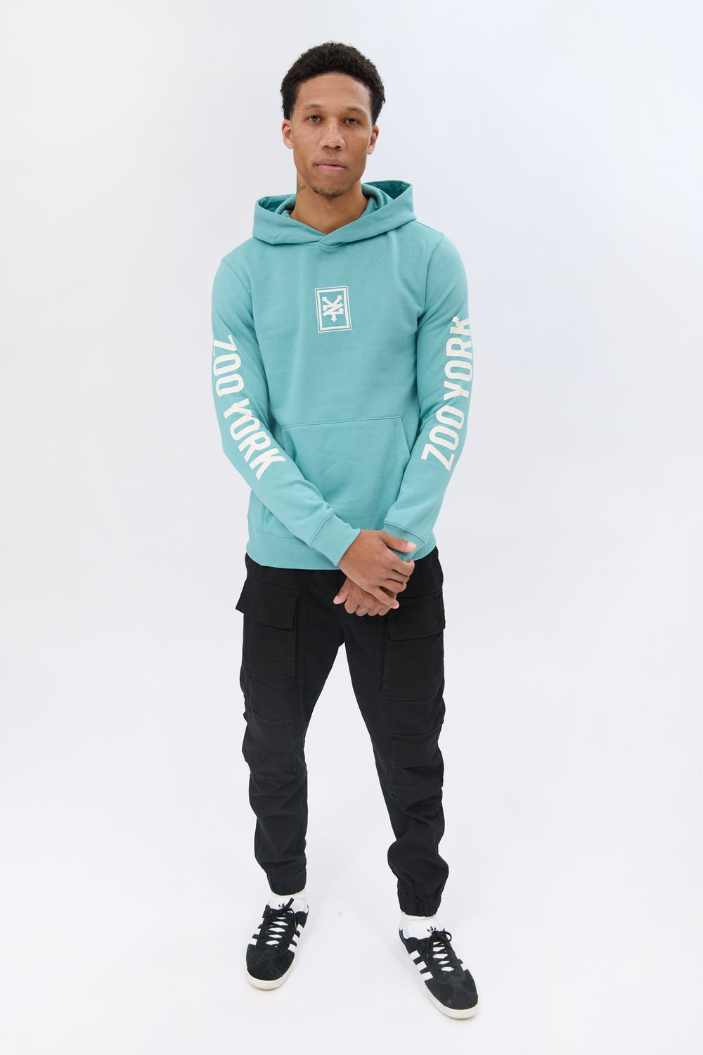 Zoo York Mens Classic Logo Hoodie Zoo York Mens Classic Logo Hoodie