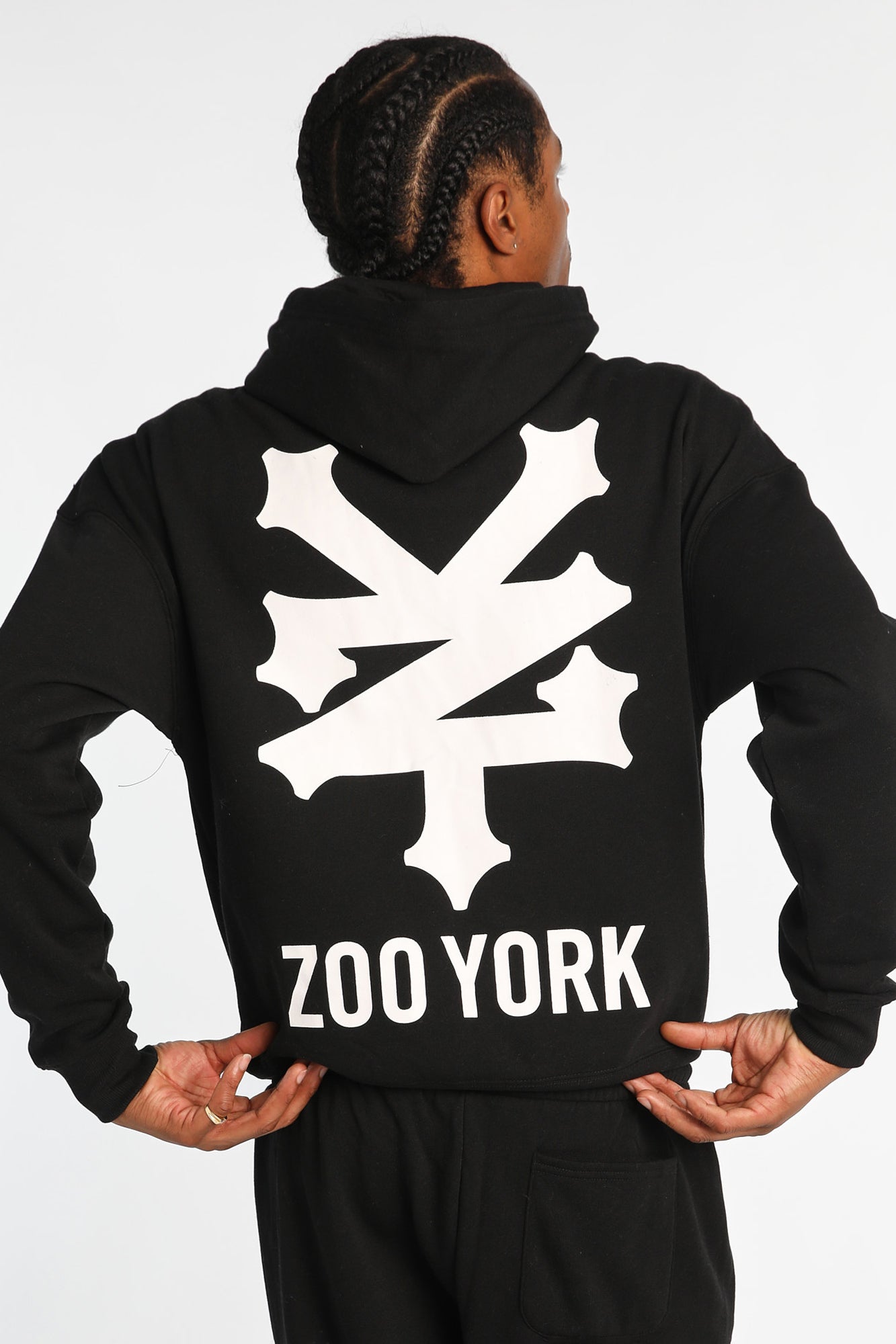 Zoo York Back Print Boxy Hoodie - /