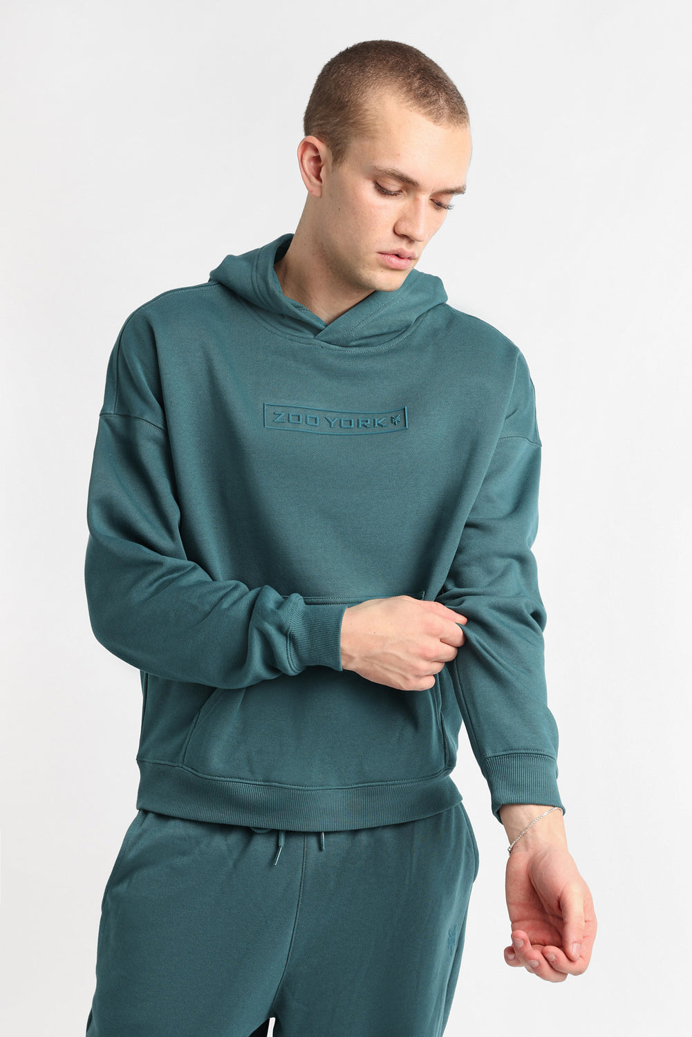 Zoo York Tonal Box Logo Hoodie Zoo York Tonal Box Logo Hoodie