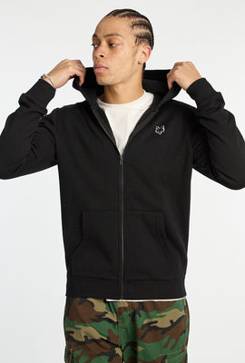 Zoo York Mens Solid Zip-Up Hoodie