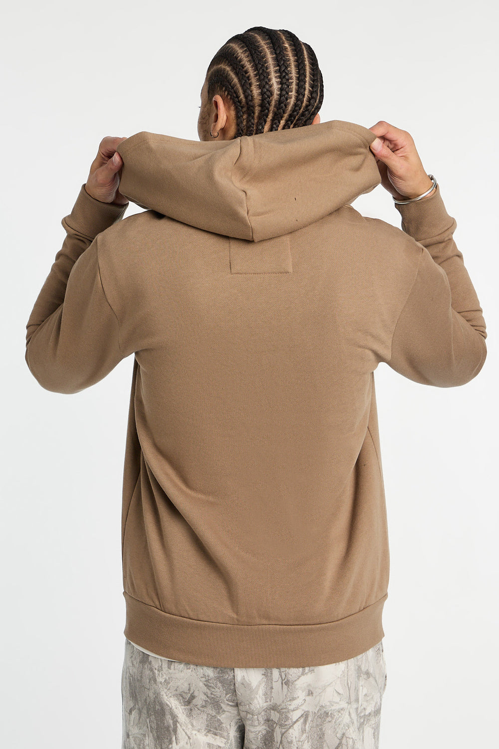 Zoo York Mens Solid Zip-Up Hoodie Zoo York Mens Solid Zip-Up Hoodie