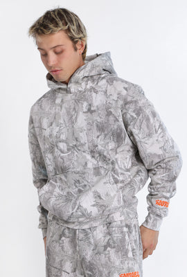 Zoo York Embroidered Tree Camouflage Hoodie