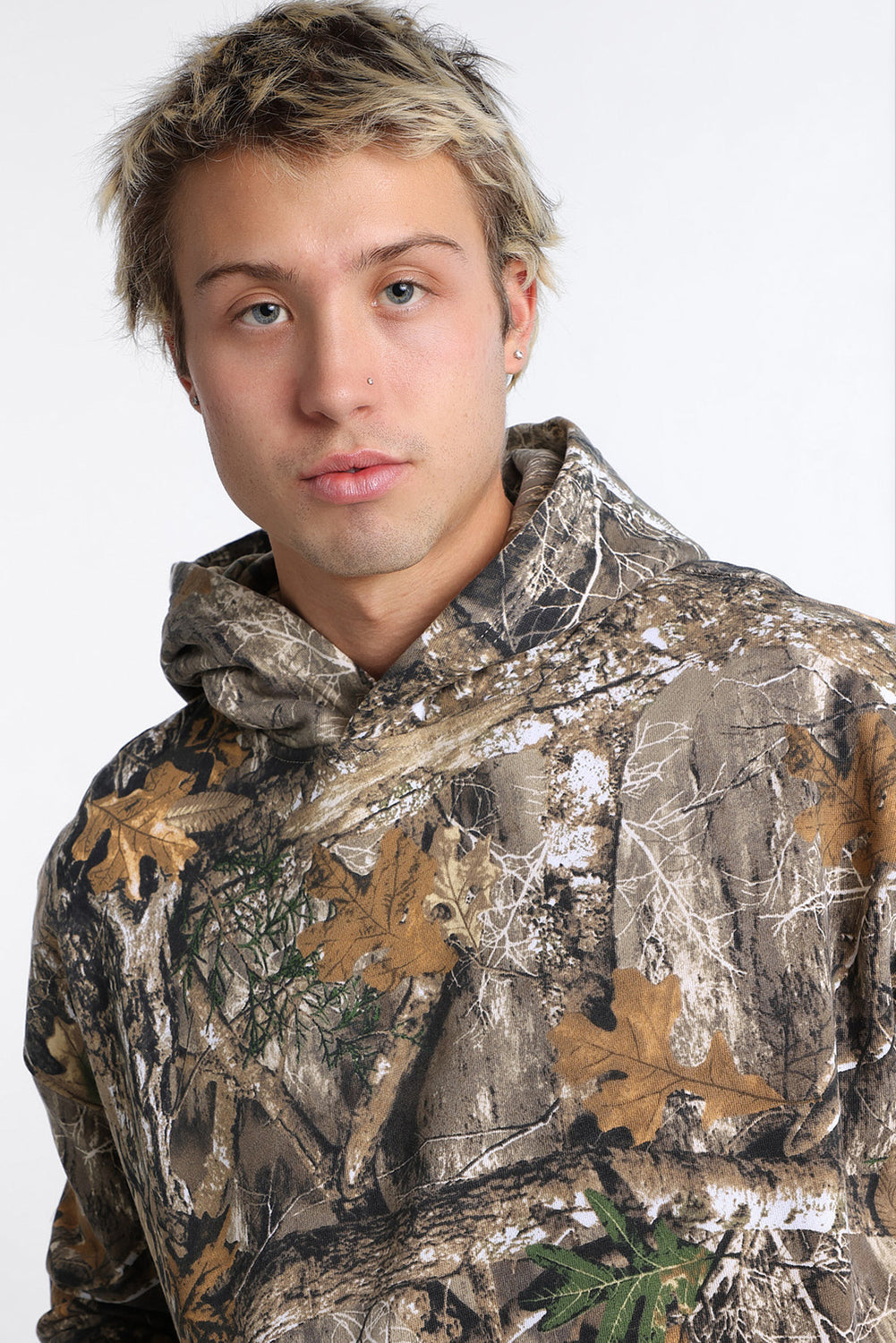 Zoo York Embroidered Tree Camouflage Hoodie Zoo York Embroidered Tree Camouflage Hoodie