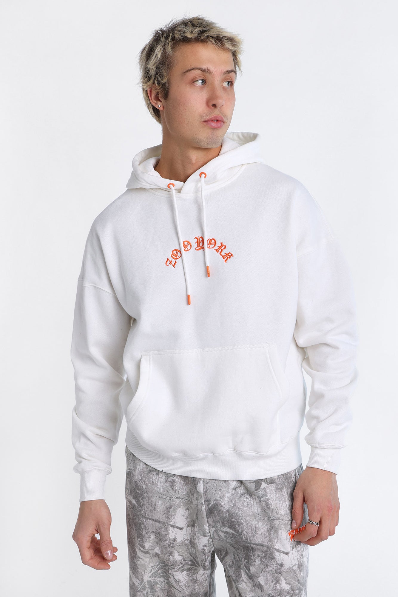 Zoo York Embroidered Contrast Hoodie - /
