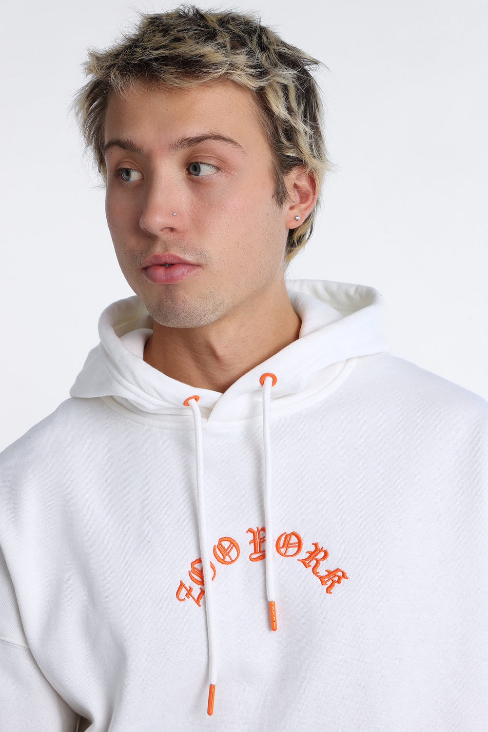 Zoo York Embroidered Contrast Hoodie Zoo York Embroidered Contrast Hoodie