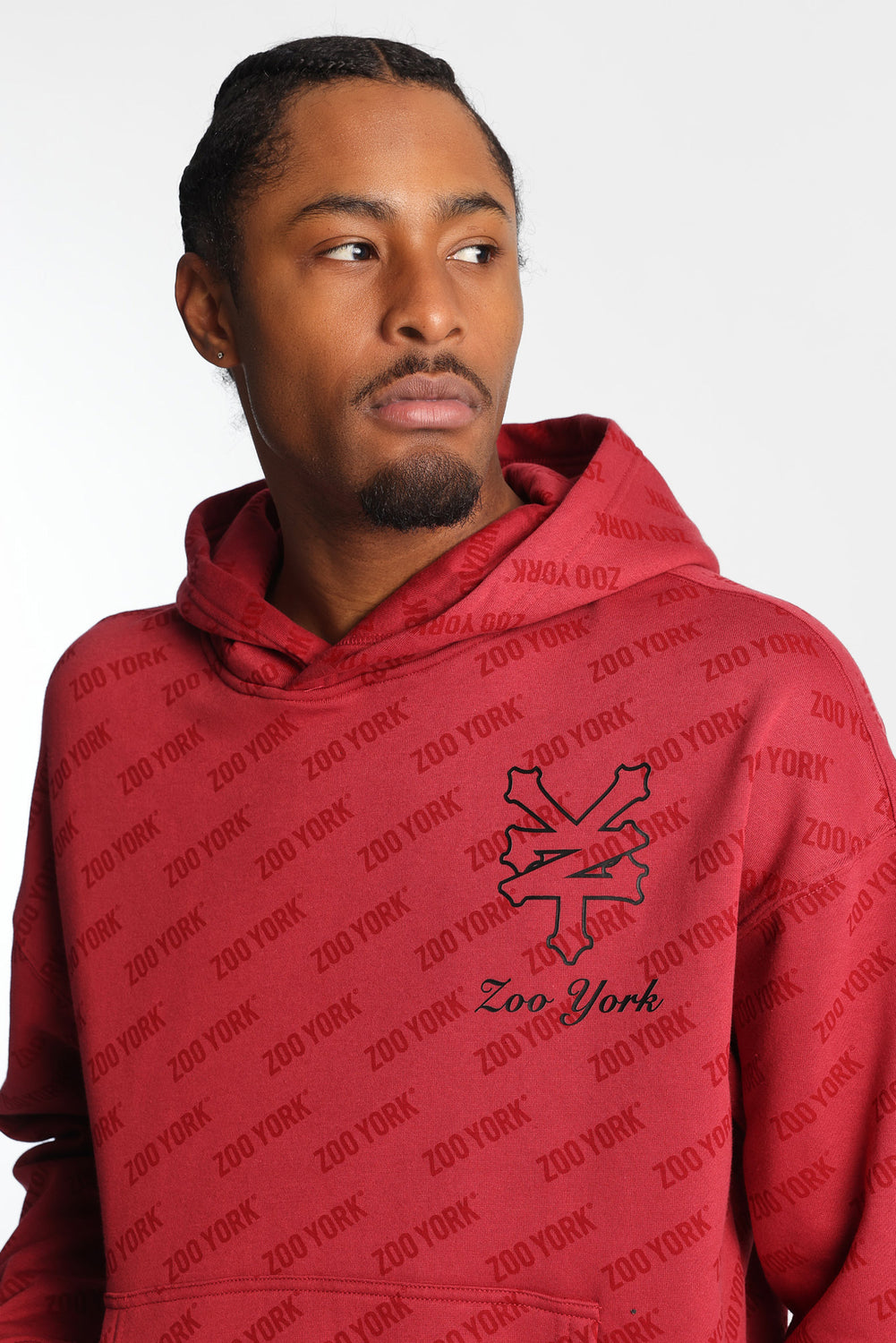 Zoo York Allover Printed Hoodie Zoo York Allover Printed Hoodie