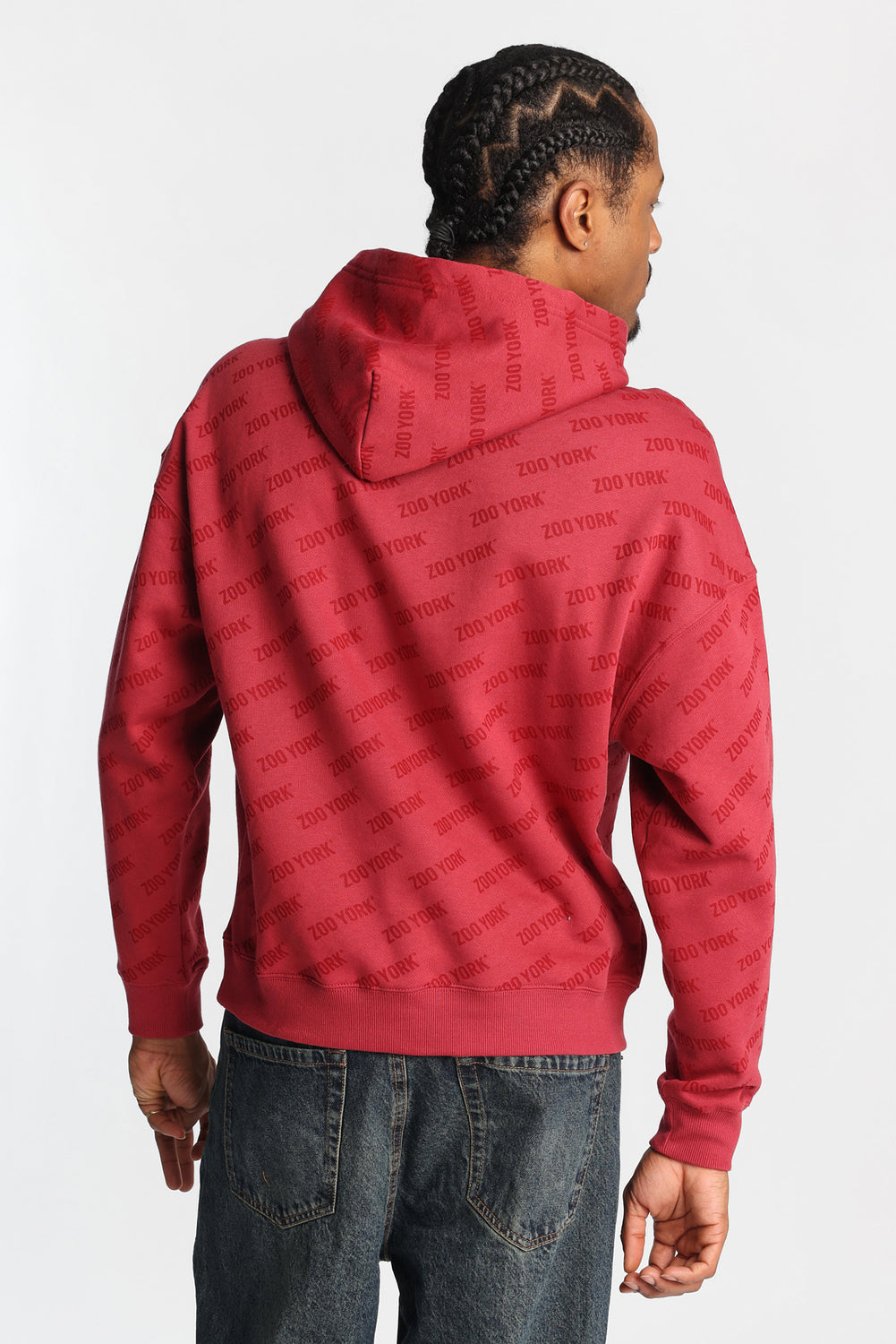 Zoo York Allover Printed Hoodie Zoo York Allover Printed Hoodie