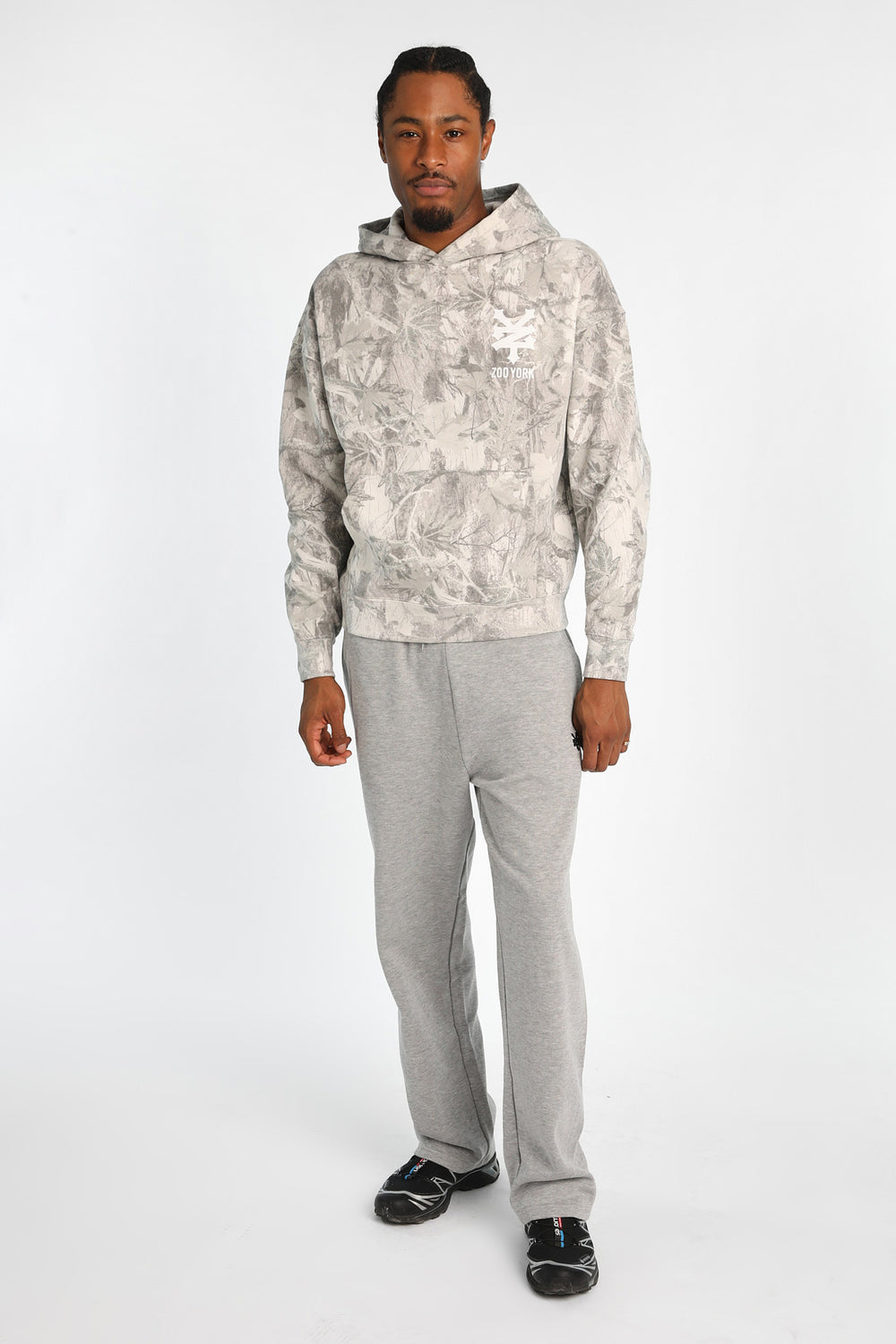Haut à capuchon imprimé camouflage arbre Zoo York Haut à capuchon imprimé camouflage arbre Zoo York