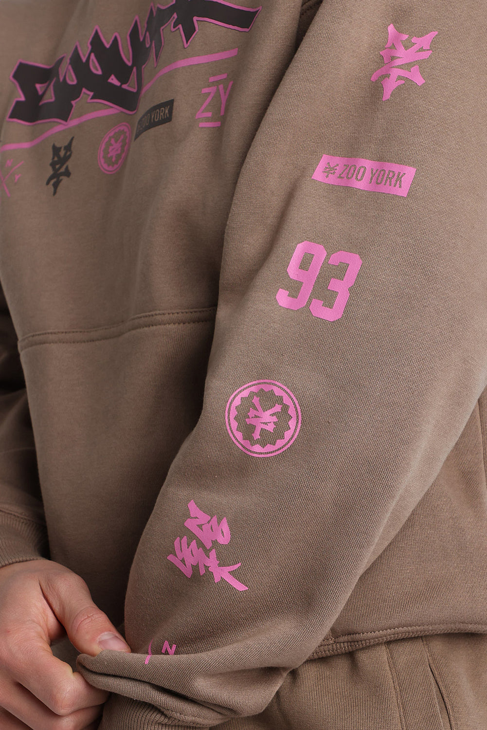 Zoo York Contrast Logo Hoodie Zoo York Contrast Logo Hoodie