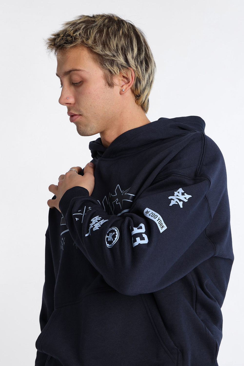 Zoo York Contrast Logo Hoodie Zoo York Contrast Logo Hoodie