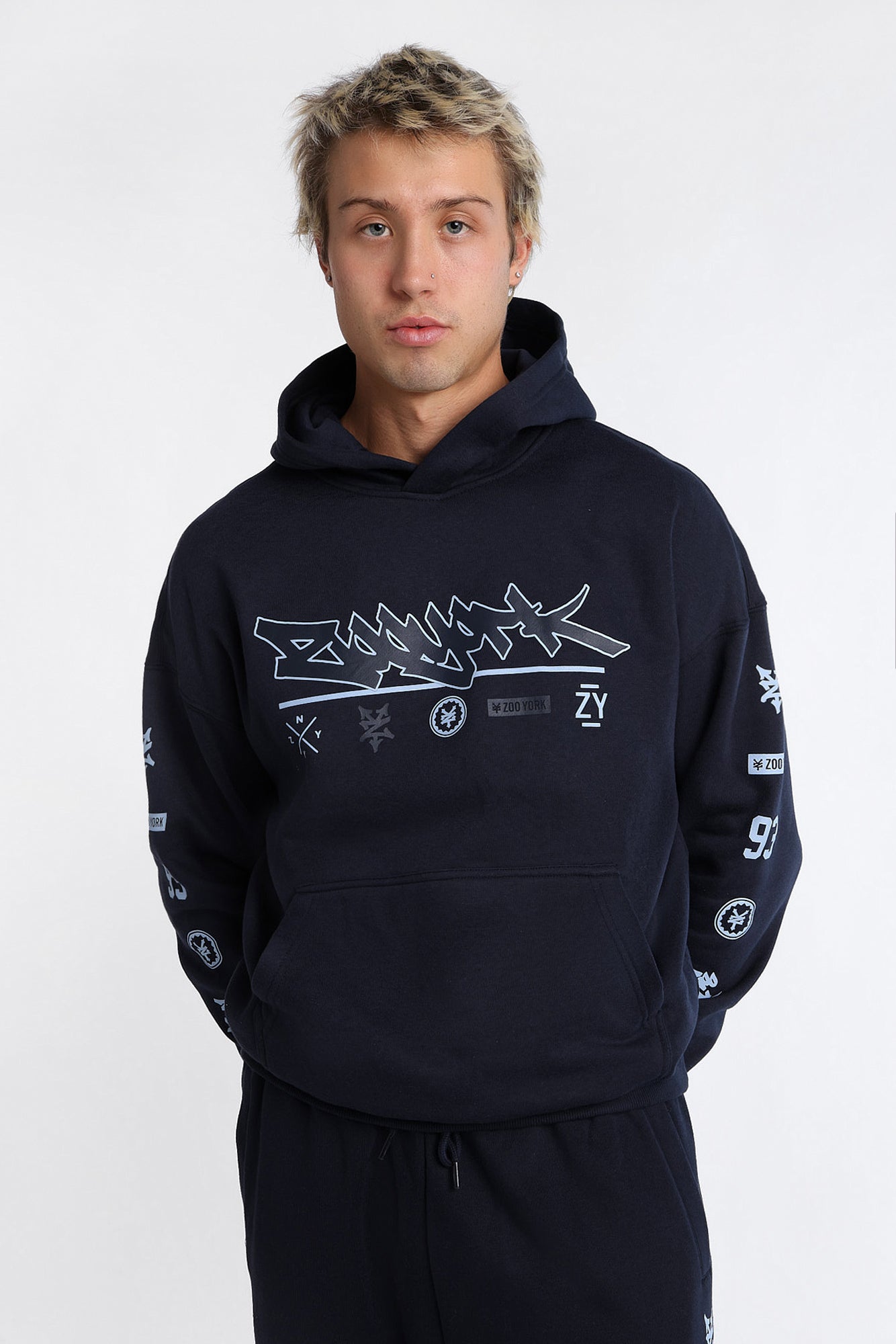 Zoo York Contrast Logo Hoodie - /