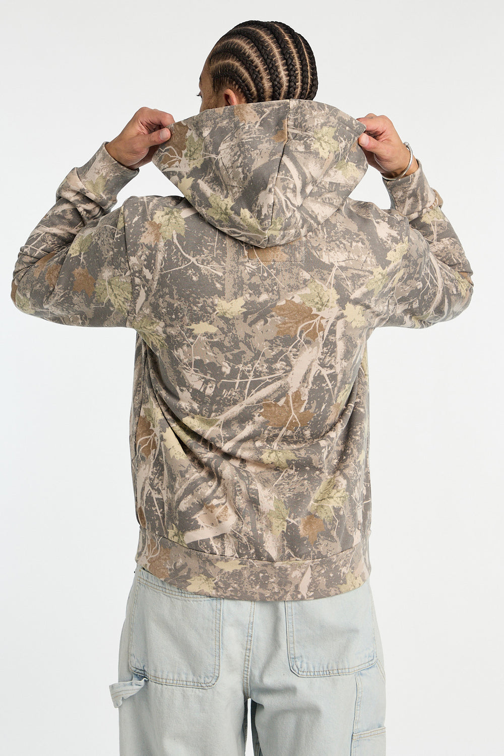 Zoo York Mens Tree Camo Zip-Up Hoodie Zoo York Mens Tree Camo Zip-Up Hoodie
