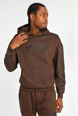 Arsenic Gothic Print Hoodie