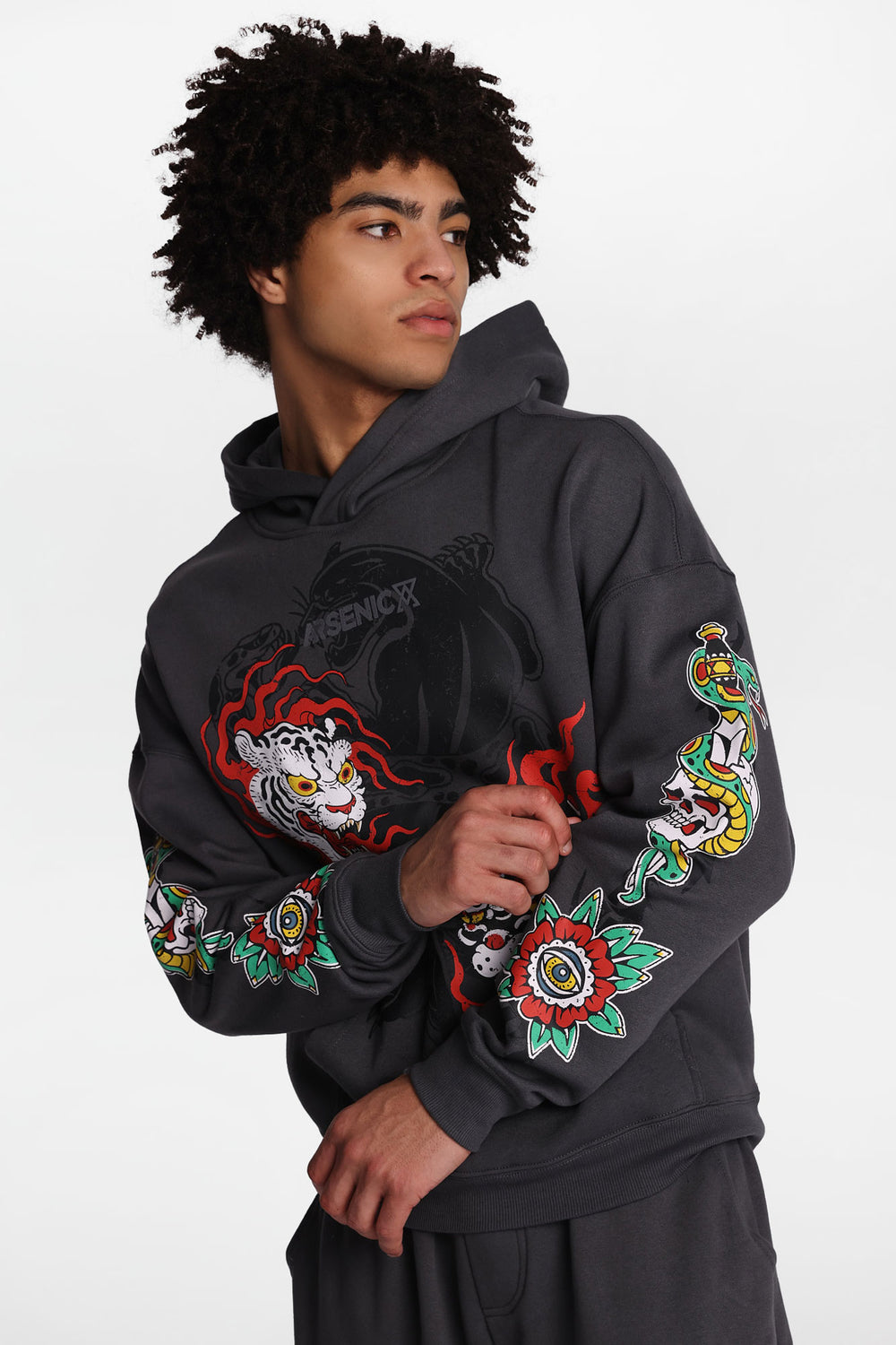 Arsenic Leopard Eagle Hoodie Arsenic Leopard Eagle Hoodie