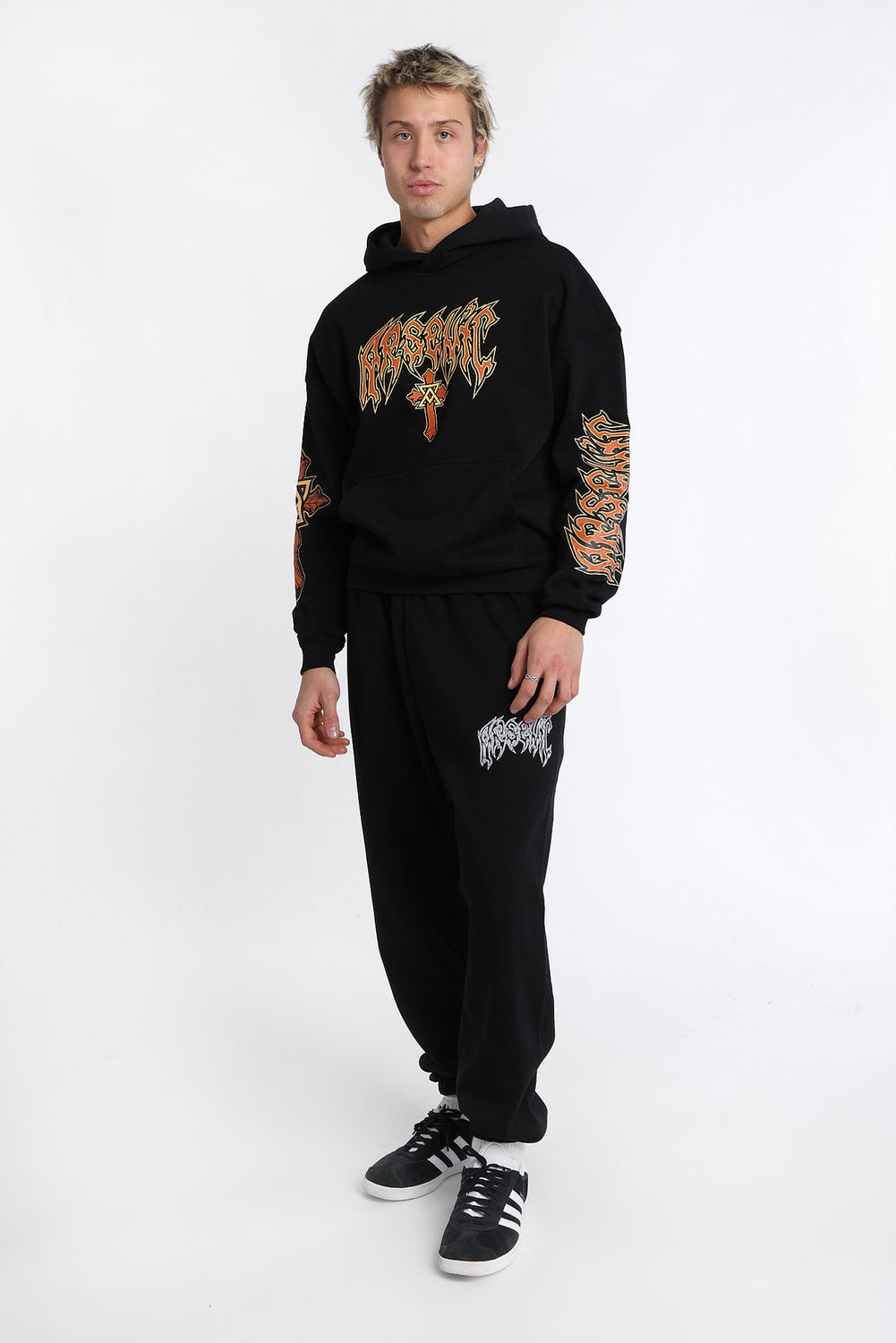 Arsenic Grim Reaper Contrast Hoodie Arsenic Grim Reaper Contrast Hoodie