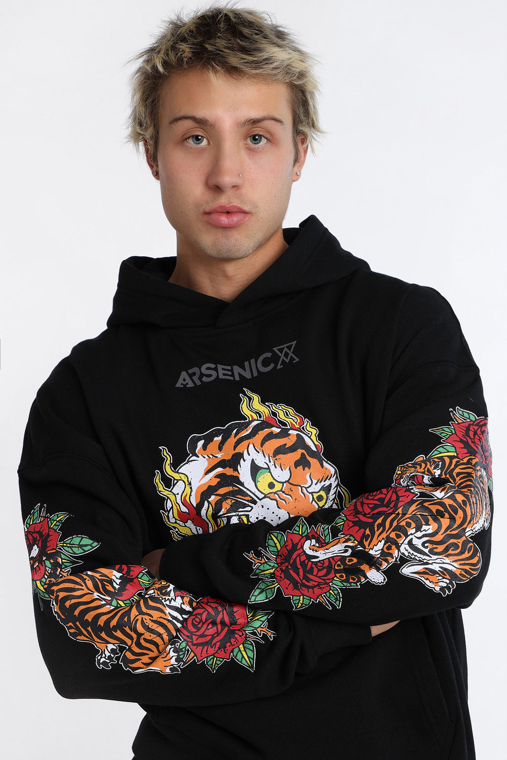 Arsenic Tiger Graphic Hoodie Arsenic Tiger Graphic Hoodie