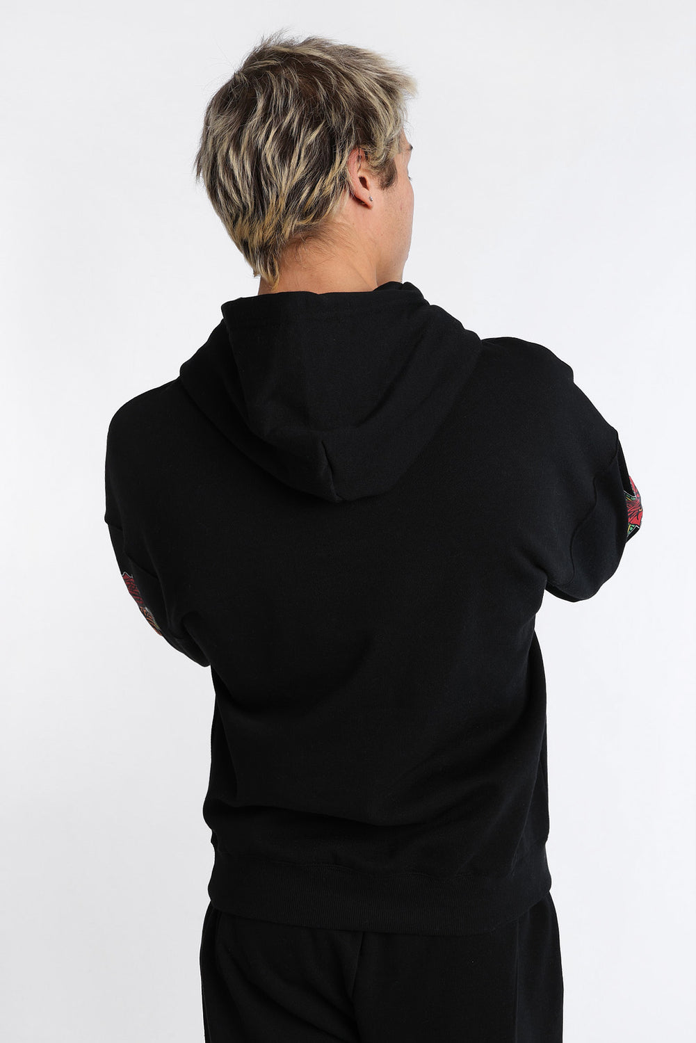 Haut à capuchon imprimé tigre Arsenic Haut à capuchon imprimé tigre Arsenic