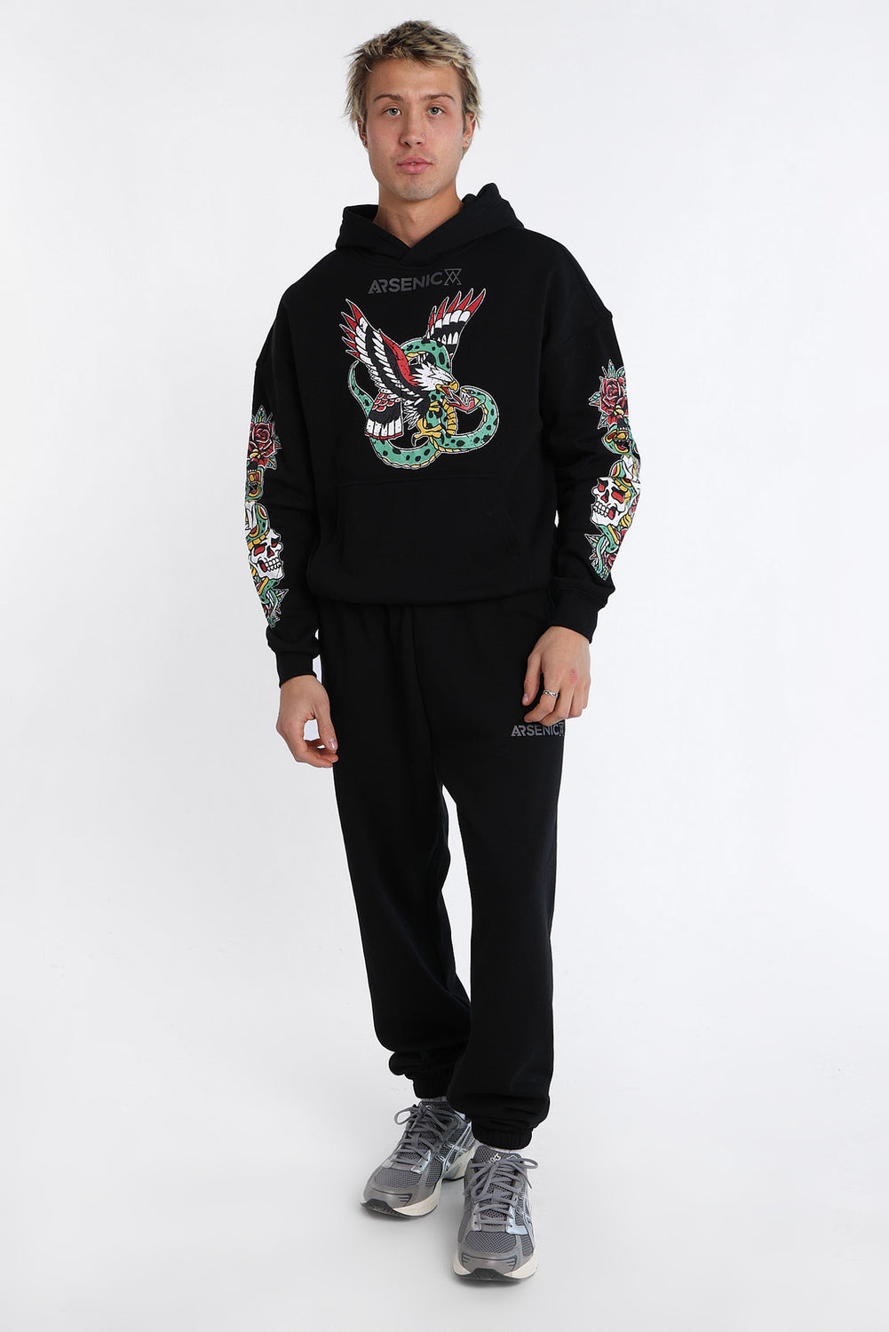 Arsenic Eagle Graphic Hoodie Arsenic Eagle Graphic Hoodie