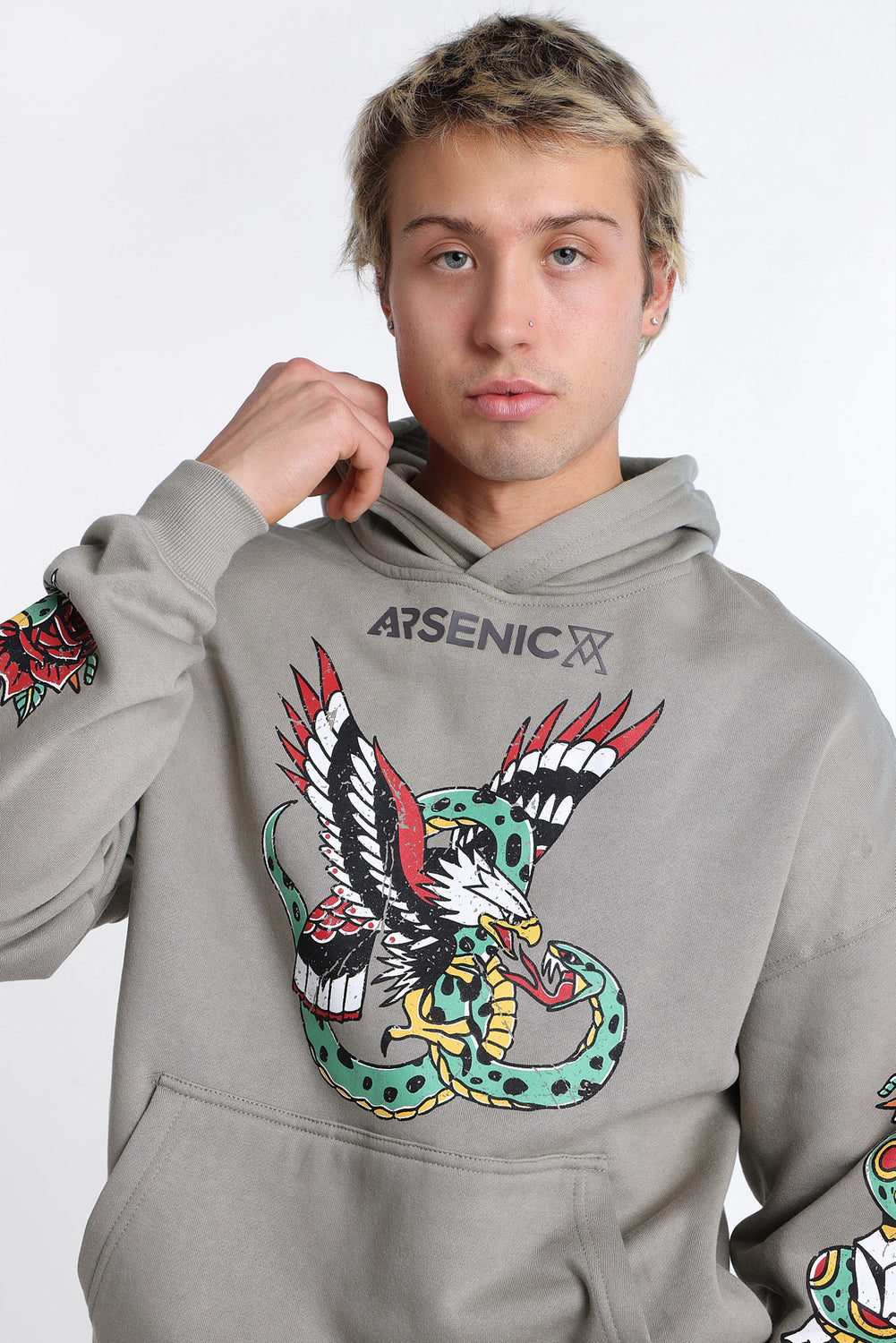 Arsenic Eagle Graphic Hoodie Arsenic Eagle Graphic Hoodie