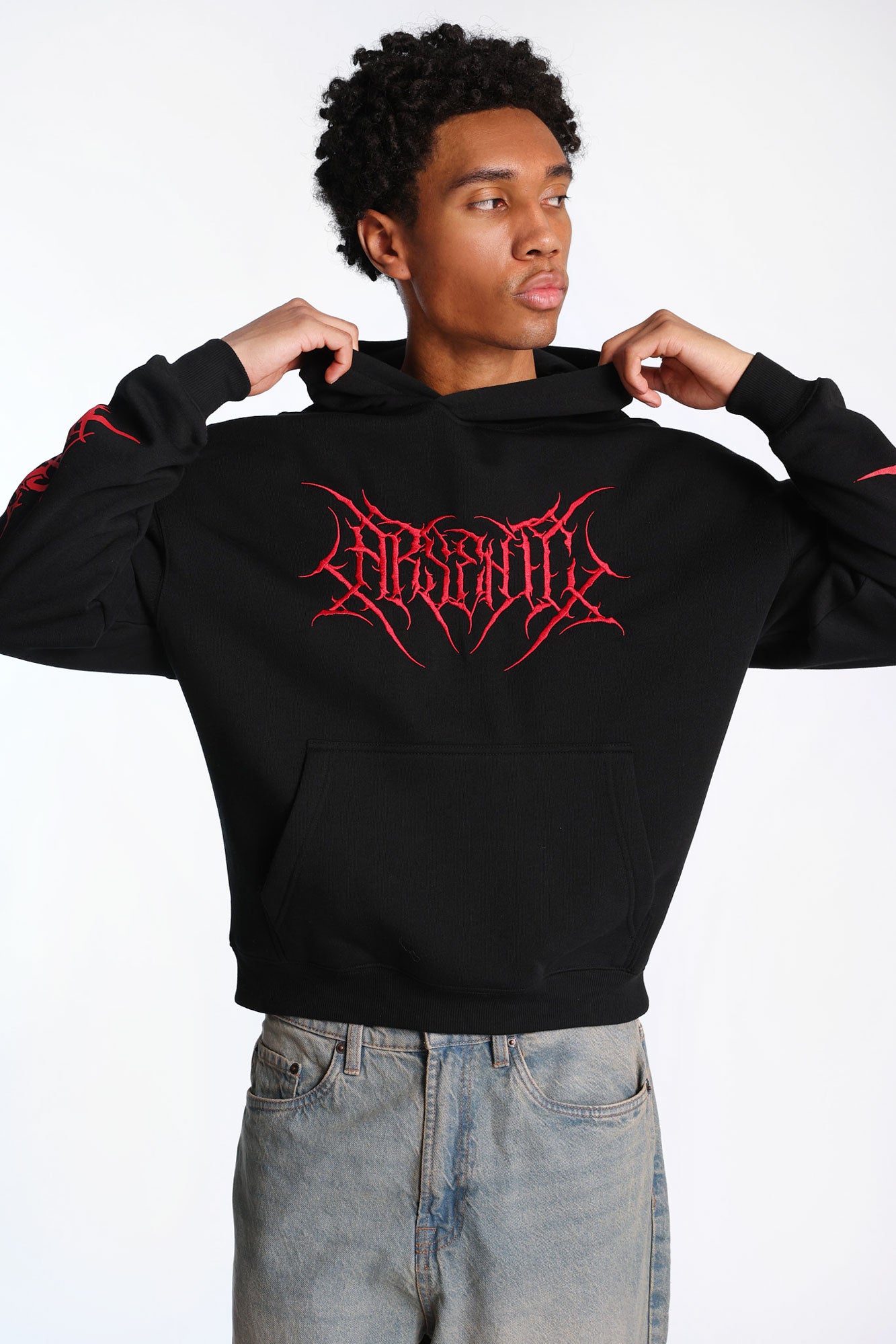Arsenic Embroidered Hoodie - /