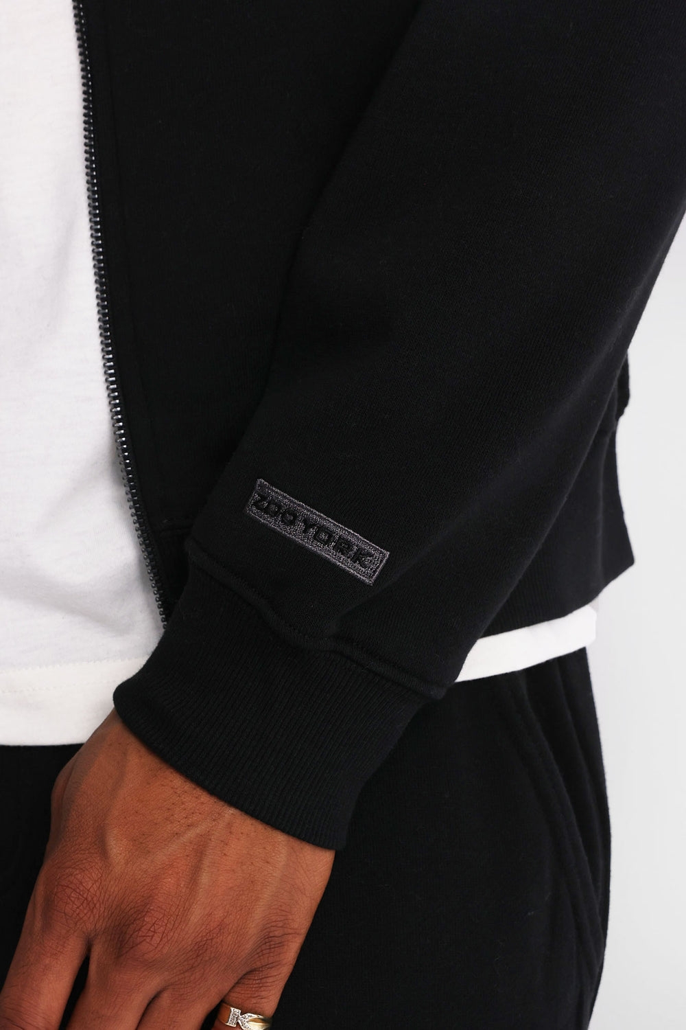 Zoo York Solid Zip-Up Hoodie Zoo York Solid Zip-Up Hoodie