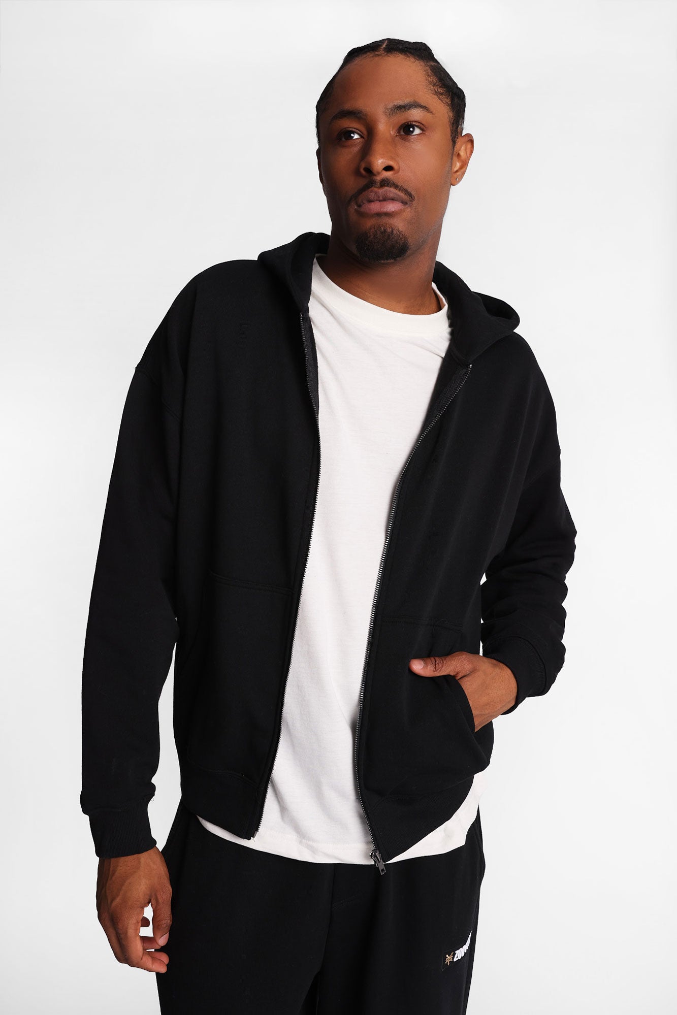 Zoo York Solid Zip-Up Hoodie - /