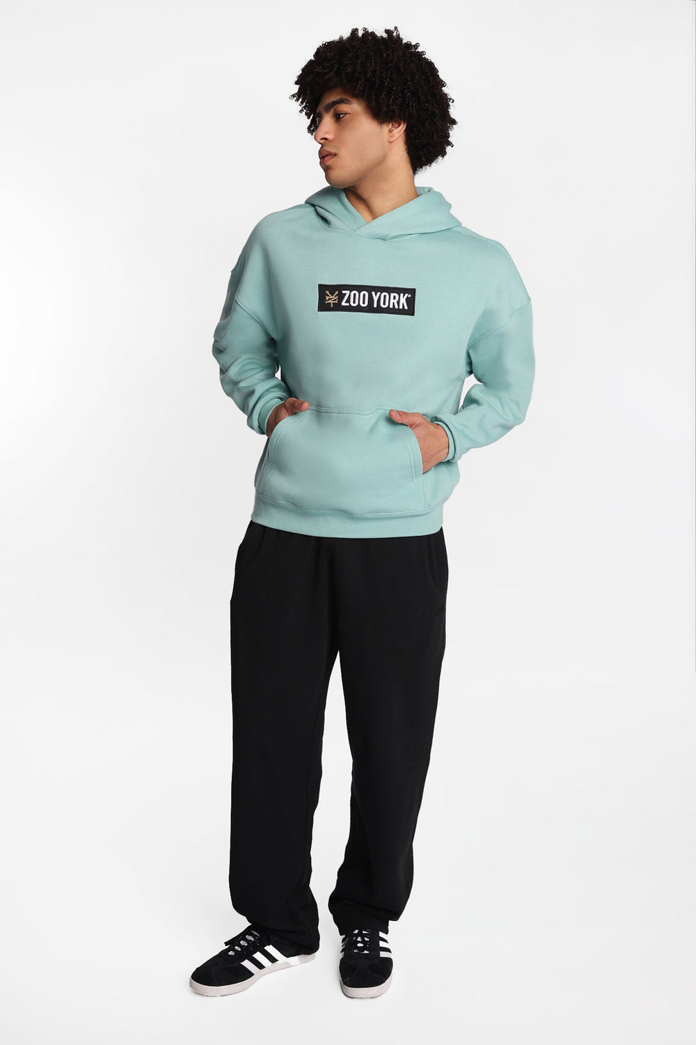 Zoo York Embroidered Box Logo Hoodie Zoo York Embroidered Box Logo Hoodie