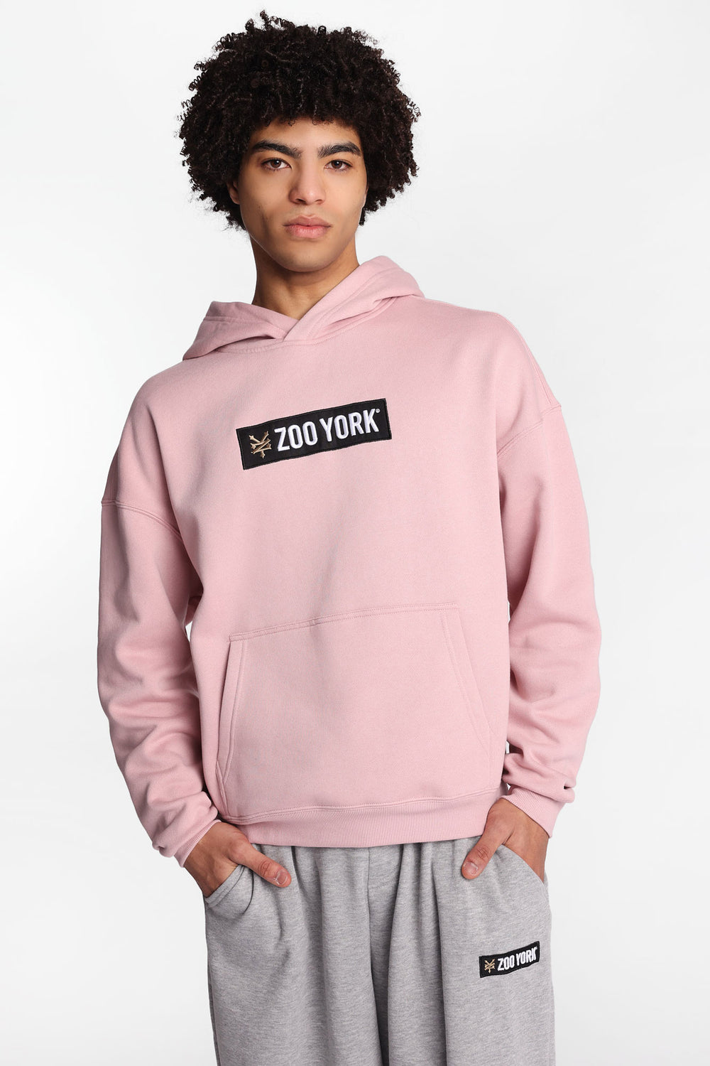 Zoo York Embroidered Box Logo Hoodie Zoo York Embroidered Box Logo Hoodie