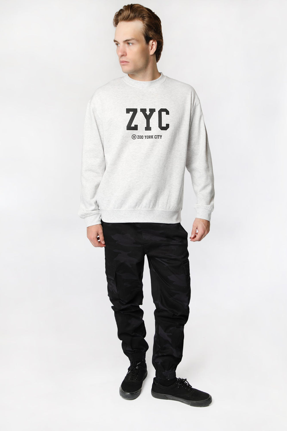 Sweatshirt Imprimé Logo ZYC Zoo York Homme Sweatshirt Imprimé Logo ZYC Zoo York Homme