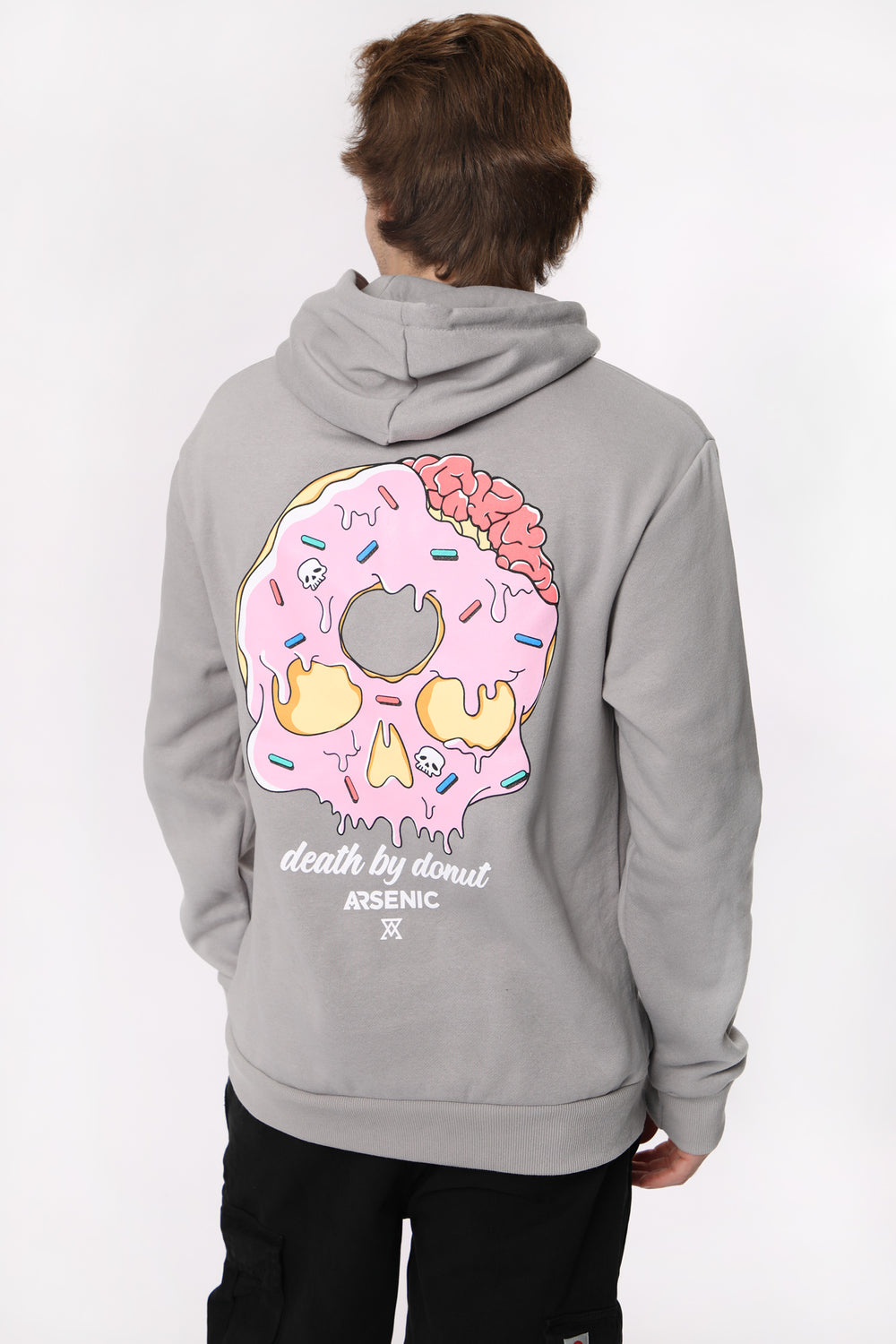 Arsenic Mens Death By Donut Hoodie Arsenic Mens Death By Donut Hoodie