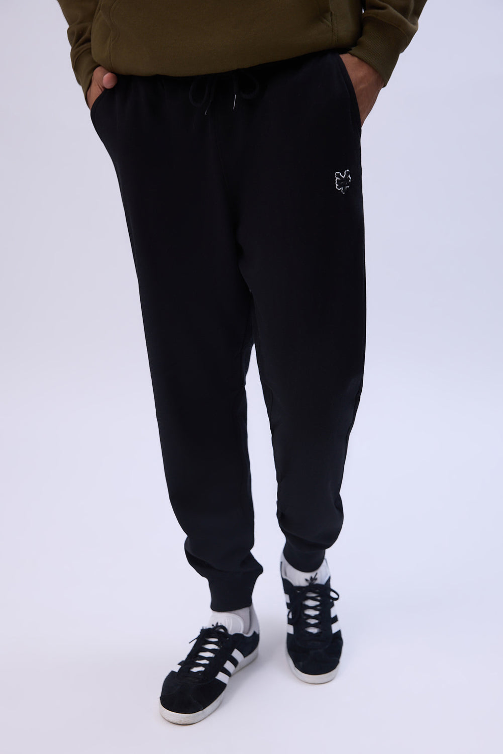 Jogger en molleton logo brodé Zoo York homme Jogger en molleton logo brodé Zoo York homme