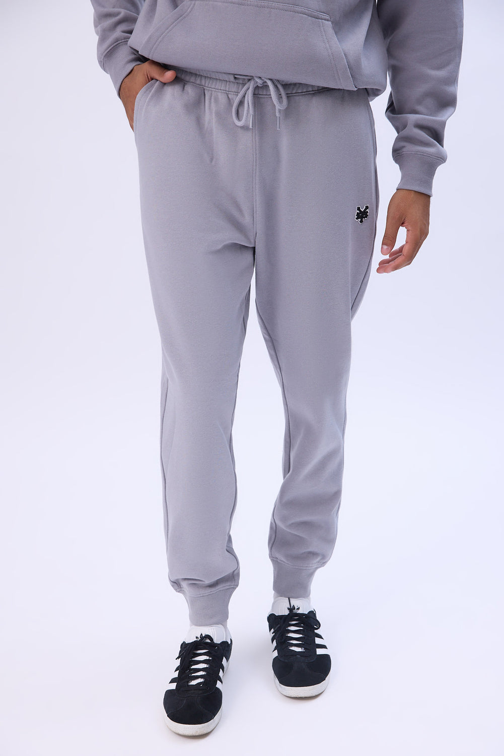 Jogger en molleton logo brodé Zoo York homme Jogger en molleton logo brodé Zoo York homme