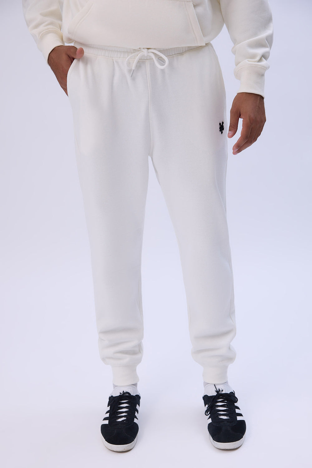 Jogger en molleton logo brodé Zoo York homme Jogger en molleton logo brodé Zoo York homme