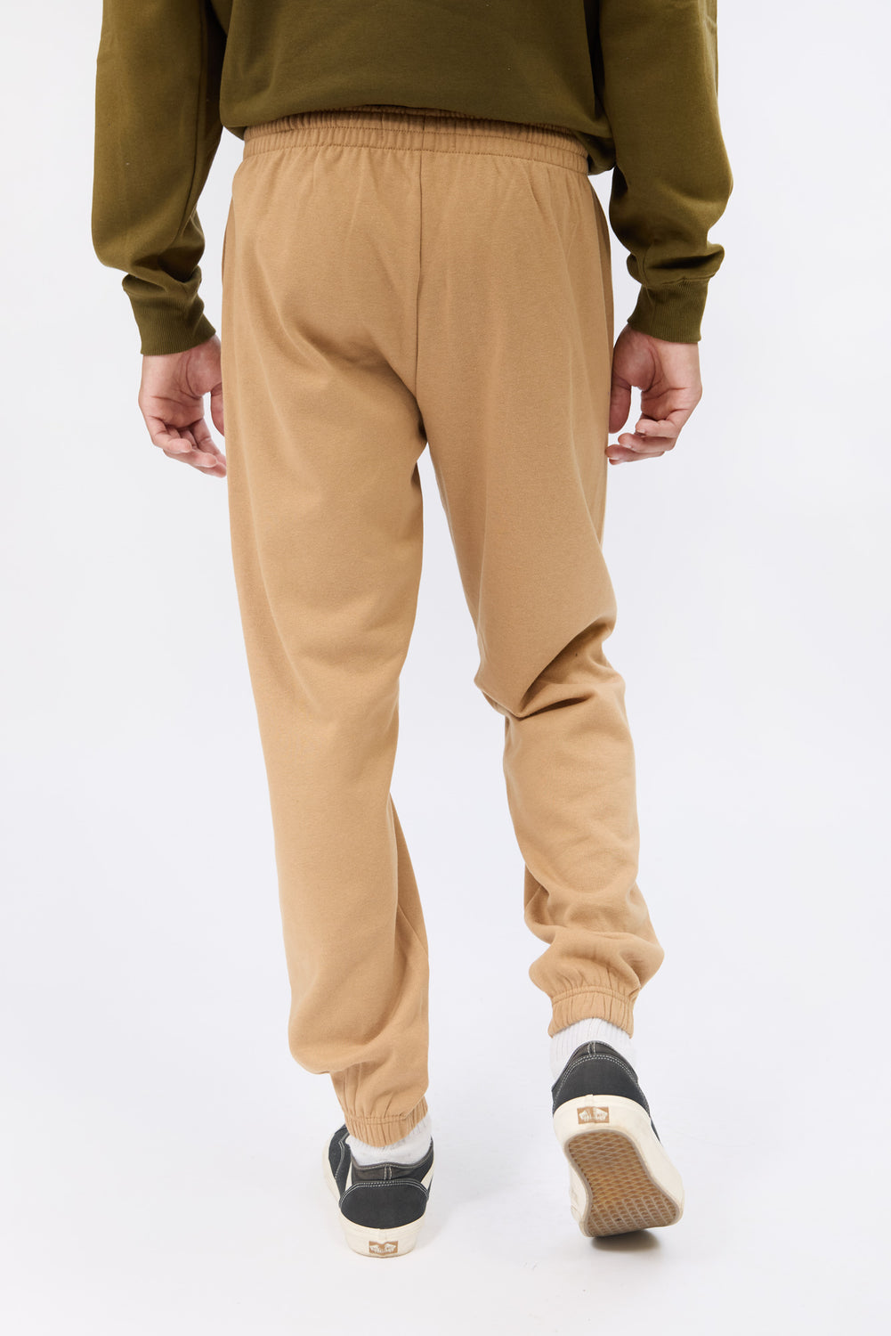 Jogger en molleton logo brodé Arsenic homme Jogger en molleton logo brodé Arsenic homme