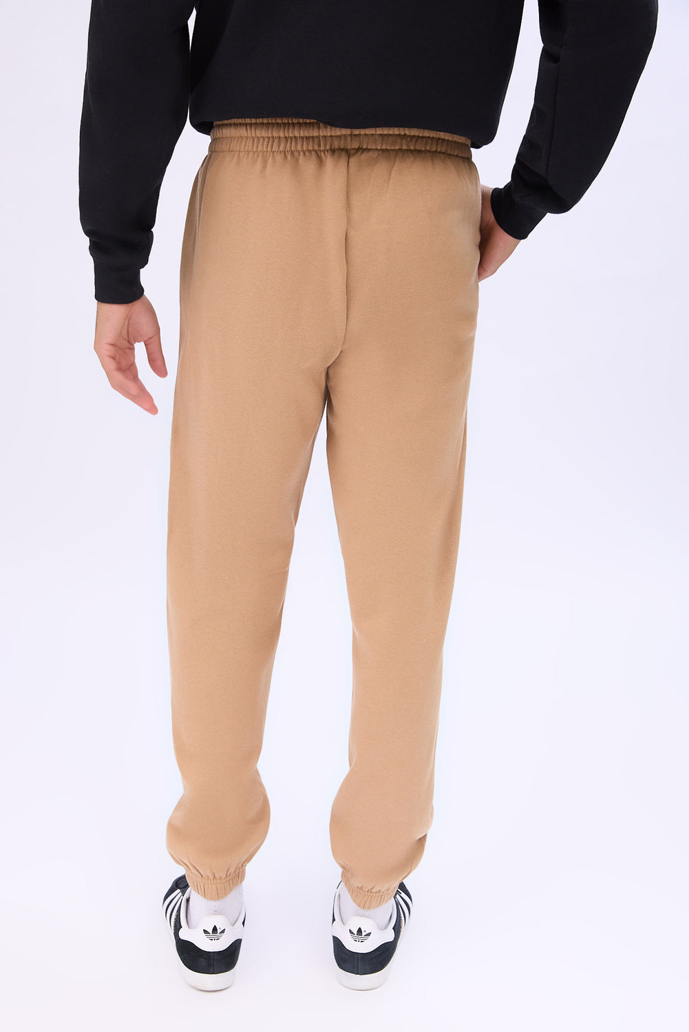 Jogger en molleton logo brodé Arsenic homme Jogger en molleton logo brodé Arsenic homme