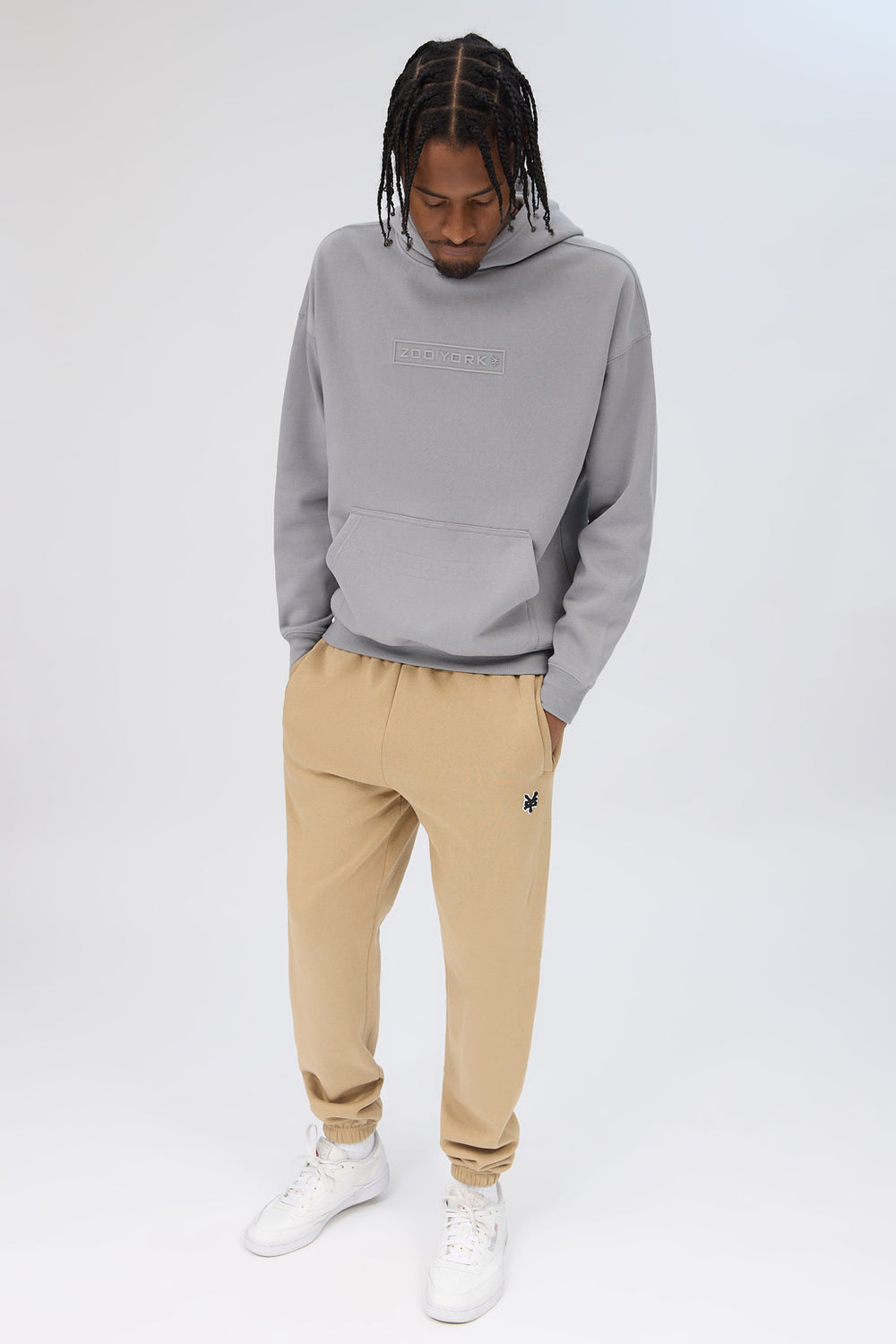 Jogger en molleton couleur unie Zoo York homme Jogger en molleton couleur unie Zoo York homme