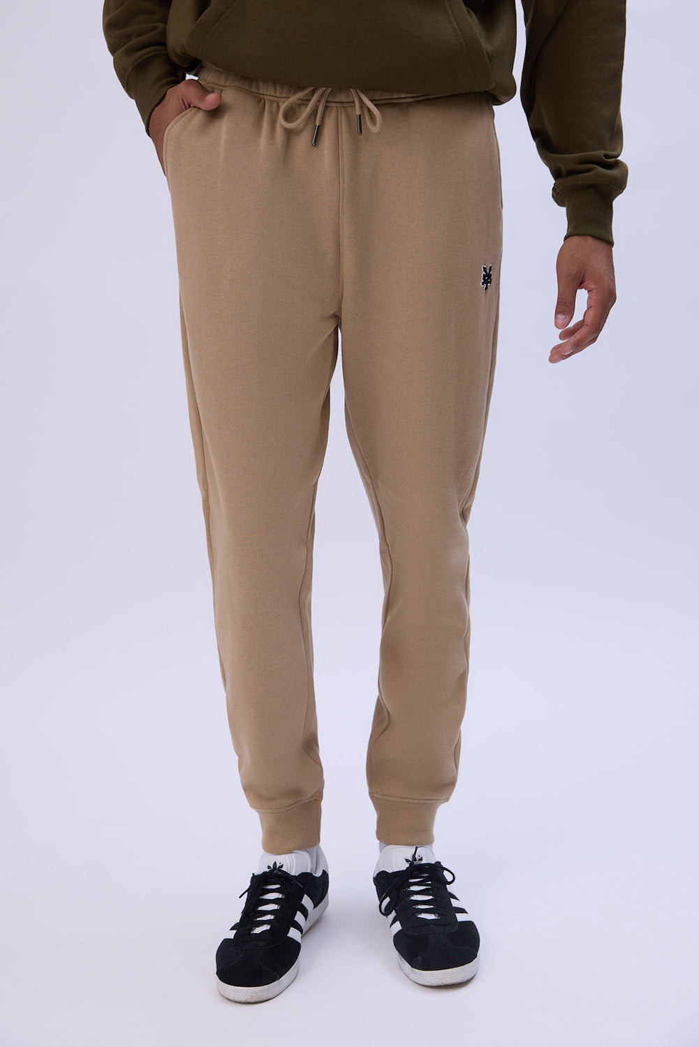 Jogger en molleton couleur unie Zoo York homme Jogger en molleton couleur unie Zoo York homme