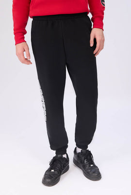 Jogger en molleton imprimé logo Zoo York homme