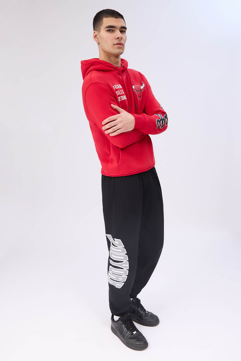 Jogger en molleton imprimé logo Zoo York homme Jogger en molleton imprimé logo Zoo York homme