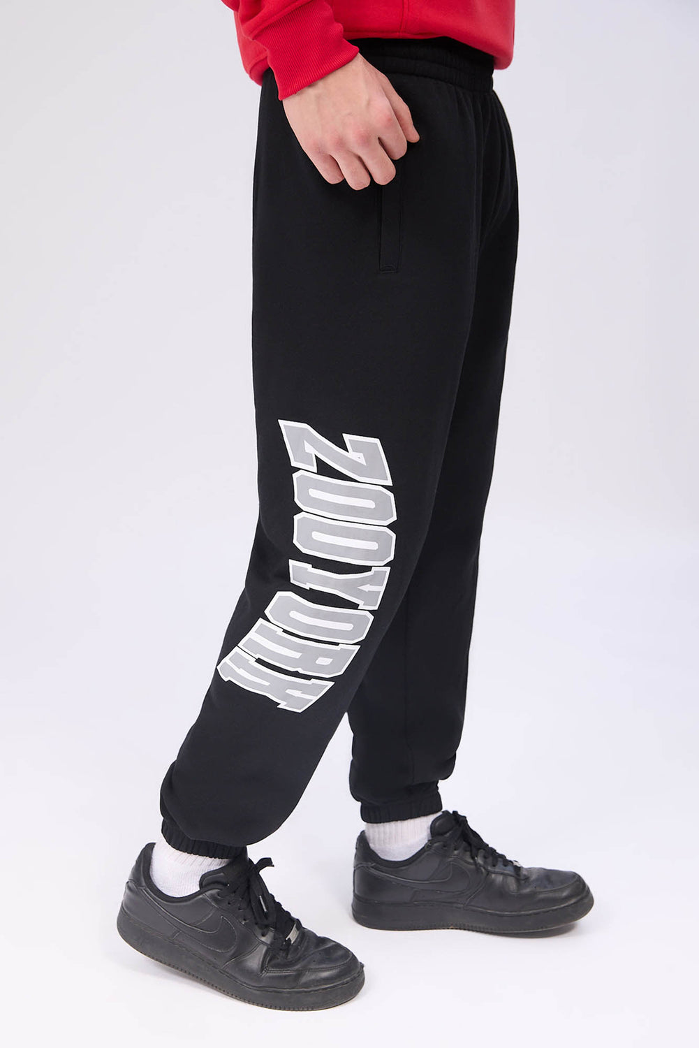 Jogger en molleton imprimé logo Zoo York homme Jogger en molleton imprimé logo Zoo York homme