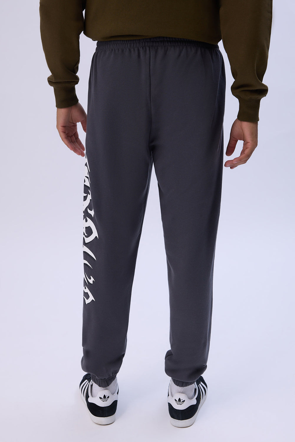 Jogger en molleton imprimé logo Arsenic homme Jogger en molleton imprimé logo Arsenic homme