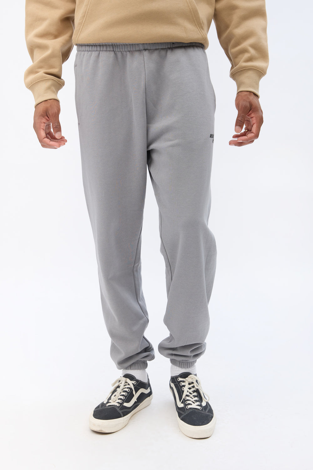 Jogger en molleton logo brodé Arsenic homme Jogger en molleton logo brodé Arsenic homme