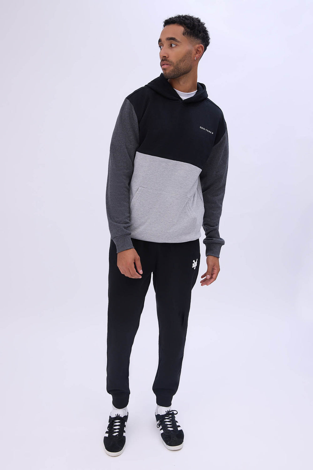 Jogger en molleton imprimé logo Zoo York homme Jogger en molleton imprimé logo Zoo York homme