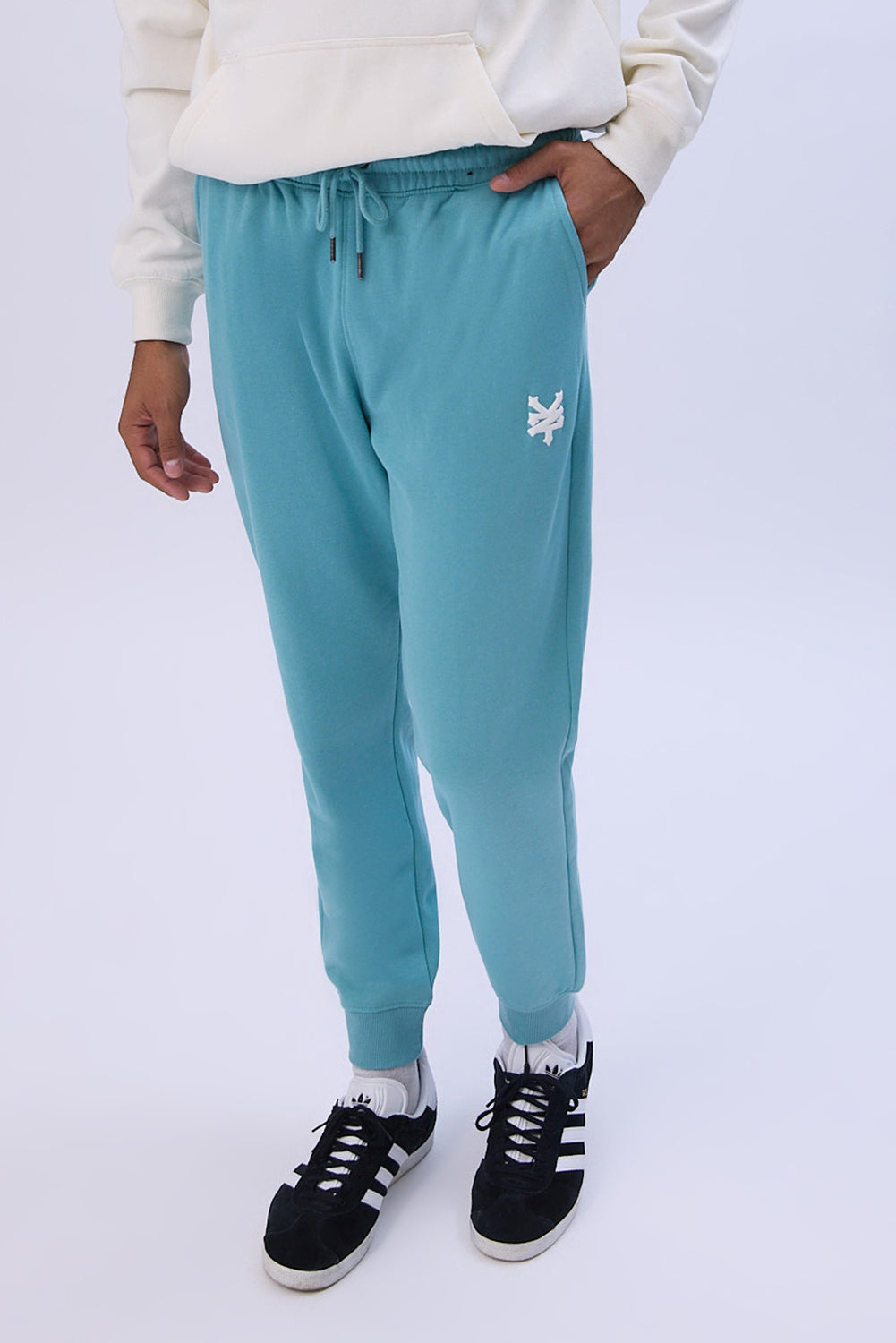 Jogger en molleton imprimé logo Zoo York homme Jogger en molleton imprimé logo Zoo York homme