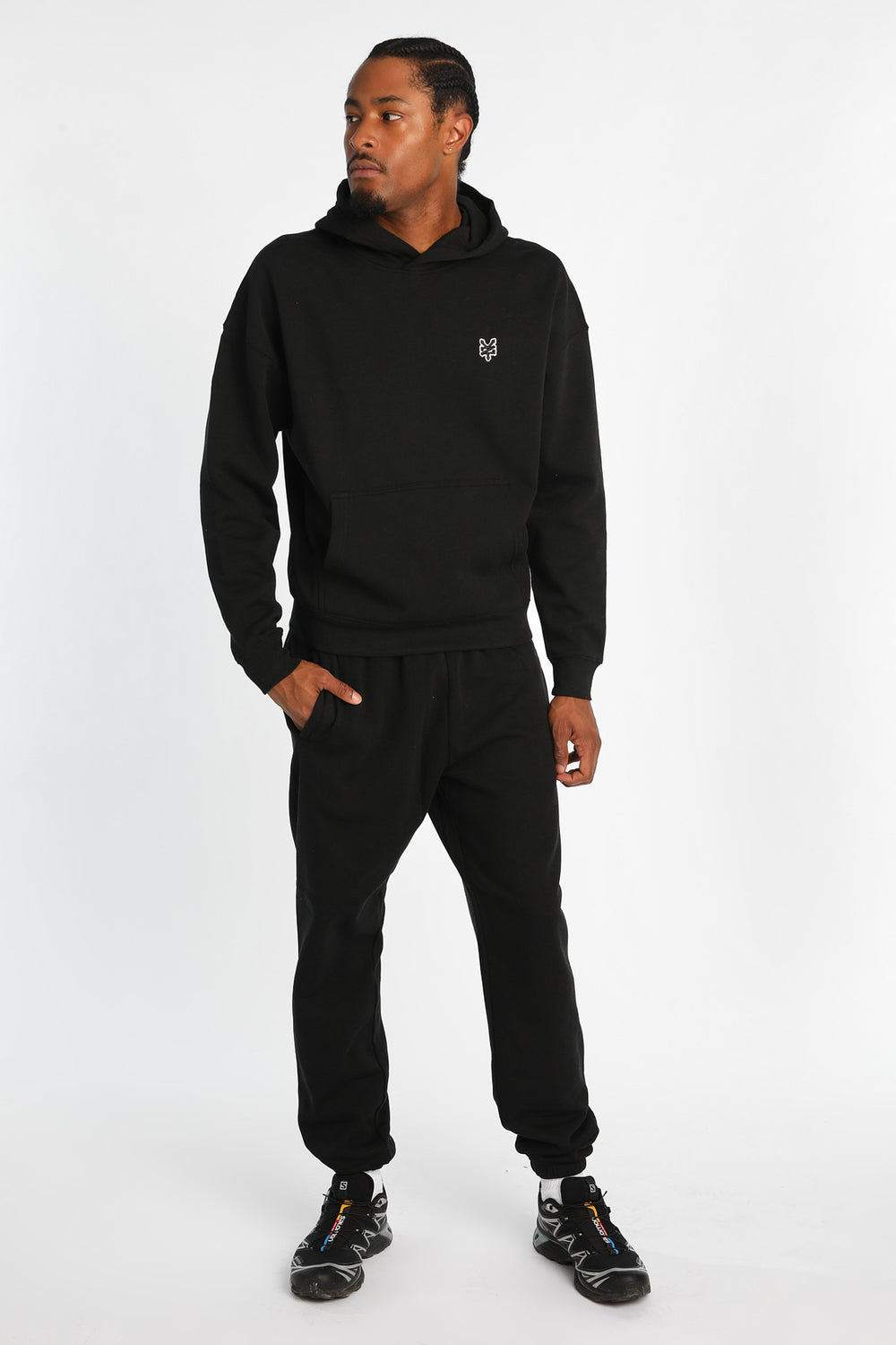 Jogger en molleton logo brodé Zoo York Jogger en molleton logo brodé Zoo York