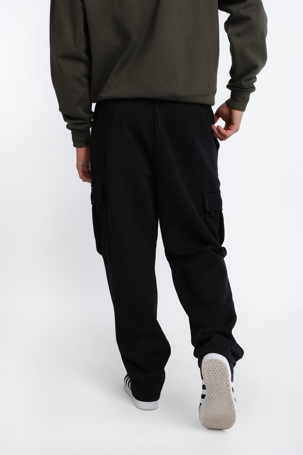 Zoo York Cargo Straight Leg Sweatpants Zoo York Cargo Straight Leg Sweatpants
