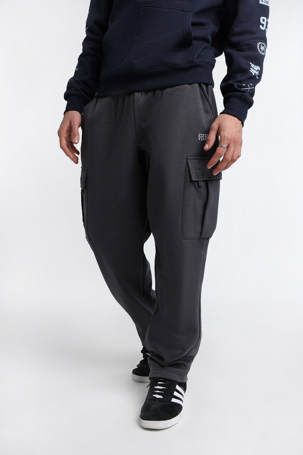 Zoo York Cargo Straight Leg Sweatpants Zoo York Cargo Straight Leg Sweatpants