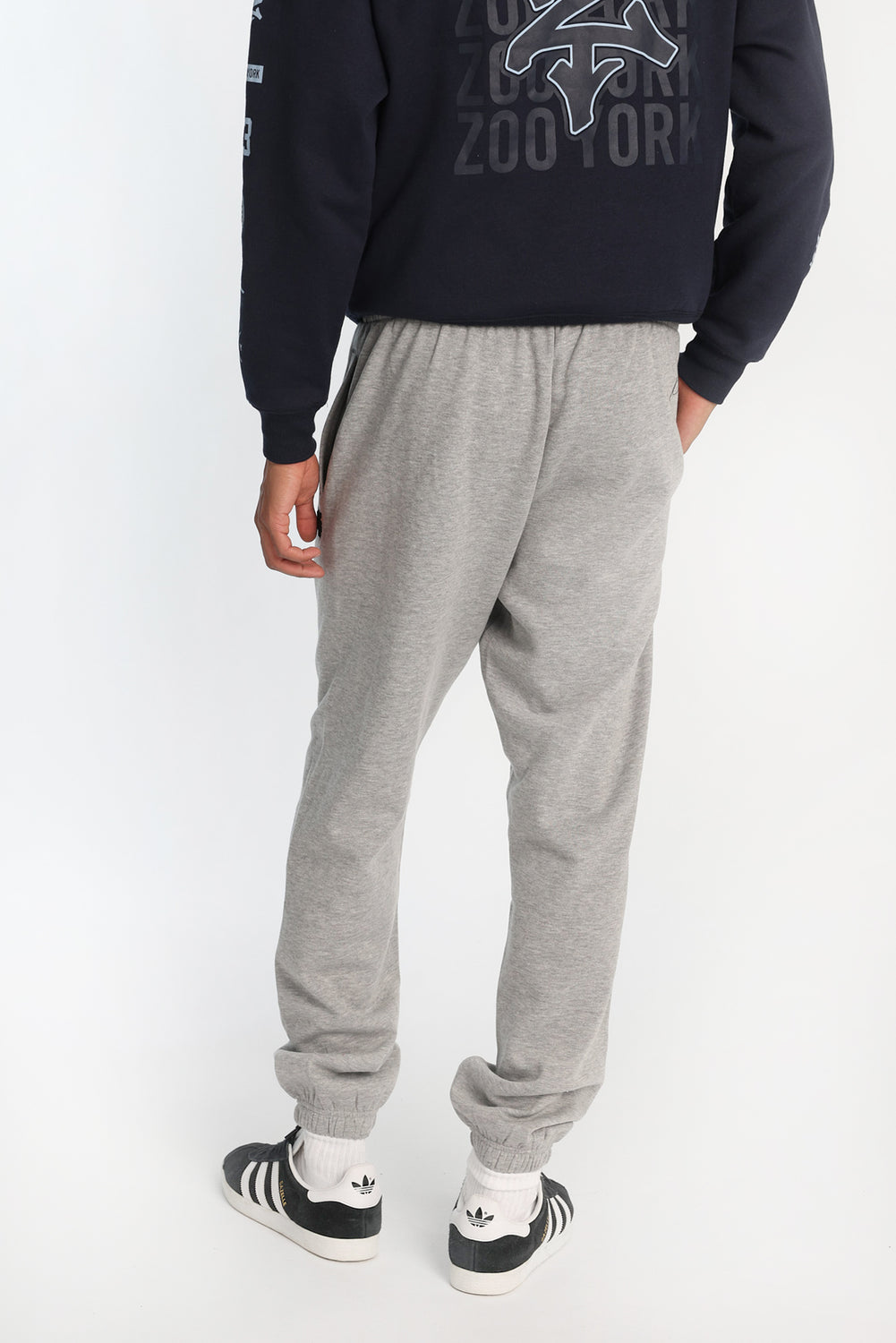 Jogger en molleton logo brodé Zoo York Jogger en molleton logo brodé Zoo York