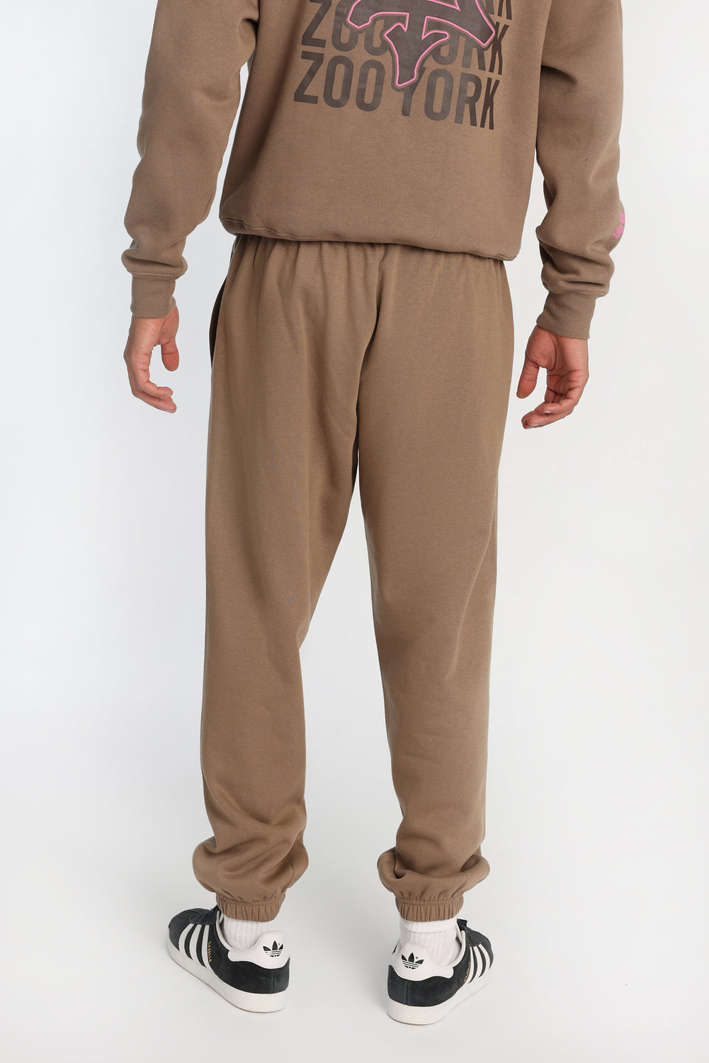 Jogger en molleton logo brodé Zoo York Jogger en molleton logo brodé Zoo York